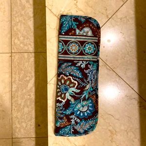 Vera Bradley curling iron/straightener travel cover